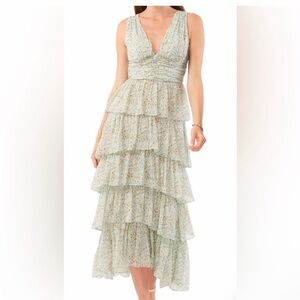 Nordstrom Floral Tiered Maxi Dress